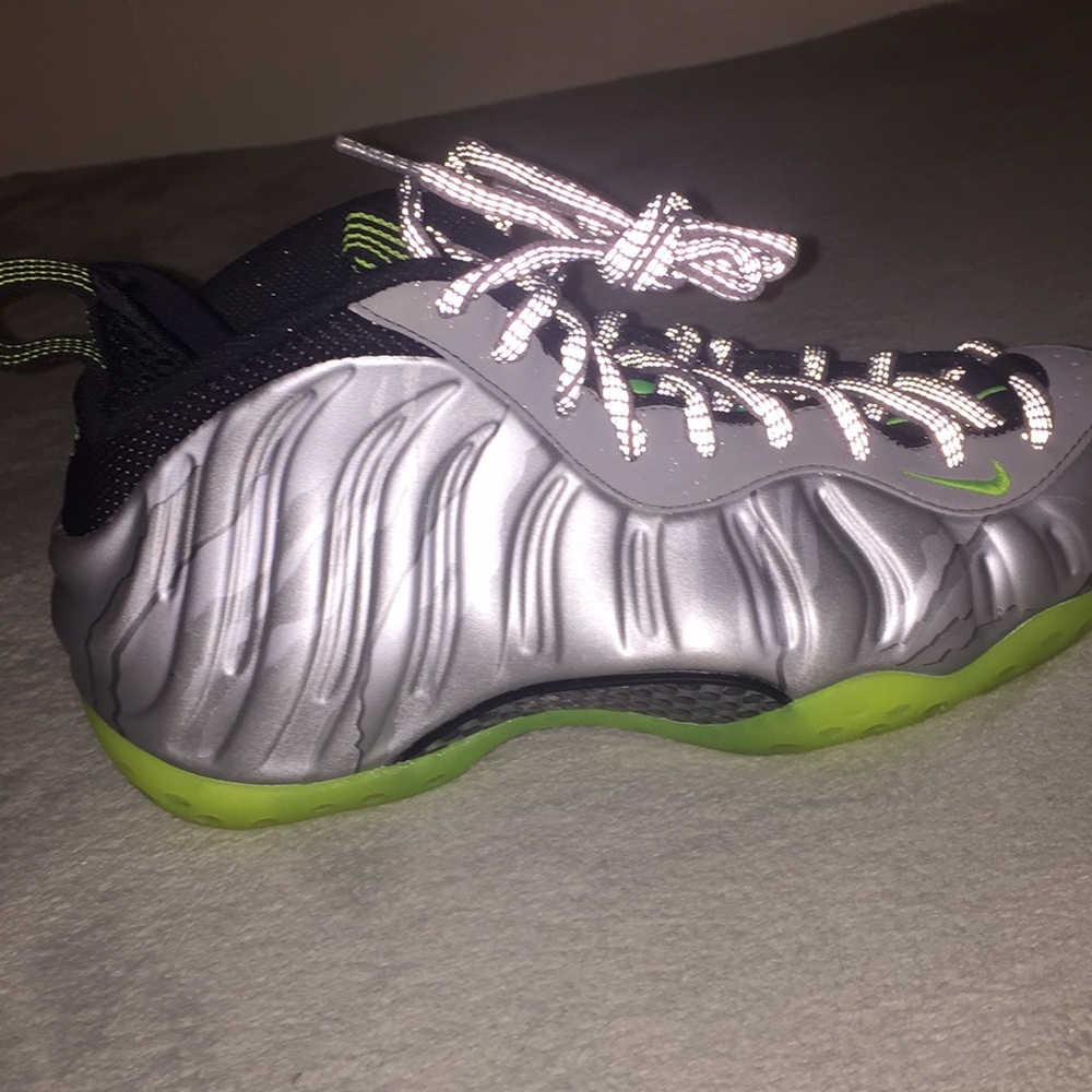 Nike foamposite “Silver Camo”